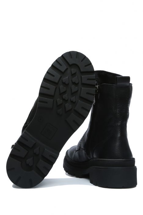 23183 Ara Shoes Dover Kadın Deri Bot 3.5-7.5 CERVOCL, BLACK -01