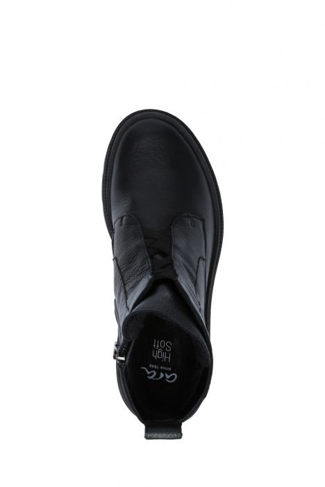 23183 Ara Shoes Dover Kadın Deri Bot 3.5-7.5 CERVOCL, BLACK -01