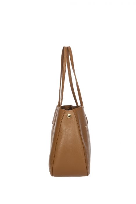 7513 Bric's Gondola Lavanda Deri Omuz Çantası 39x26x14 cm Taba/Tan Leather - 098