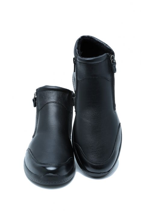 Kira 16 Ac-Kifidis Kadın Anatomik Streç Deri Bot 36-41 Siyah/Black 2738/0378